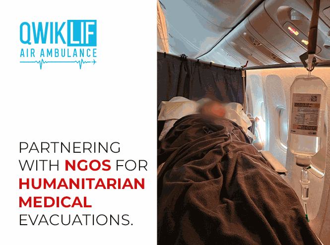 Partnering with NGOs for Humanitarian Medical Evacuations